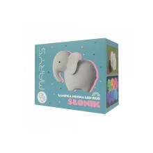 Светодиодный ночник MARY'S MW61258 Elephant, белый, с пультом дистанционного управления