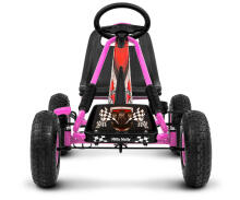 MILLY MALLY 3168 Pedal Go-Kart Thor Pink