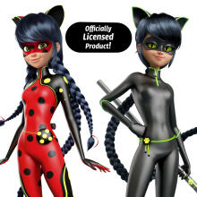 MIRACULOUS lelle Hero Switch Ladybug Fashion Doll, 50414