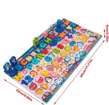 Wooden Puzzles Montessori 6 in 1  Art.241379 Koka puzle Montessori