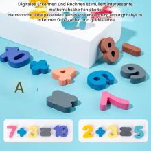 Wooden Puzzles Montessori 6 in 1  Art.241379 Koka puzle Montessori