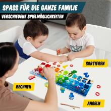Faerly® Montessori Toy Magnetic Fishing Game  Art.241379   Деревянный пазл Монтессори