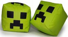 Qubo™ The Cube 50 Minecraft Art.241479 Apple Бин бег (bean bag) пуф