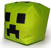 Qubo™ The Cube 50 Minecraft Art.241479 Apple Бин бег (bean bag) пуф