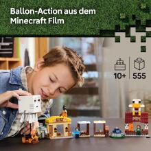 LEGO® Minecraft komplekts "Ghast Balloon Village Attack", Art. 21273