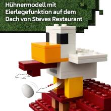 LEGO® Minecraft komplekts "Ghast Balloon Village Attack", Art. 21273