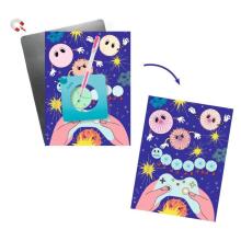 Drawing and colouring - Spirals - 10 themes block