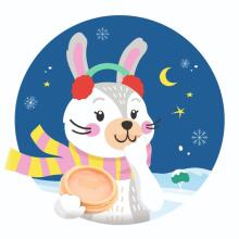Magic Moments SF - Lip balm in reindeer tin 5g. 2 assorted