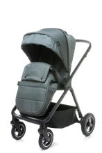 4 BABY EVERSO BLACK bērnu ratiņi