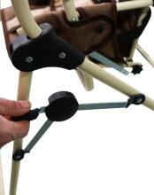 Kidsworld 2-in-1 Children Swing/Garden Swing Art.24233 Детская качель 2-в-1/ садовая качель, качель для дома/ стульчик для кормления.