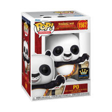 FUNKO POP! Vinila figūra: Kung-Fu Panda - Po (w/Chase) (Flocked)