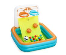 BESTWAY 52728 Multifunctional inflatable pool with ball Basketball, balls and football 1.20x1.07