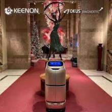 Keenon Robotics Hotel Room Service Robot Art.W3 Gudrs inovācijas piegādes robots