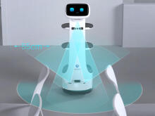 Keenon Robotics Dinerbot Art.T8 Умный робот-доставщик