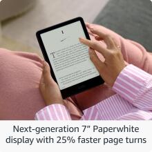 Amazon Kindle Paperwhite 12th Gen 16GB Wi-Fi Black (2024)