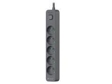 Tracer 47429 Zebra mobile ready 1.5m (5 outlets + 2USB 2,1A)