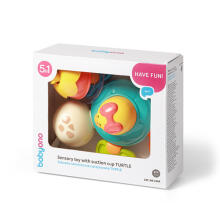 1584 SENSORY TOY WITH SUCTION CUP TURTLE