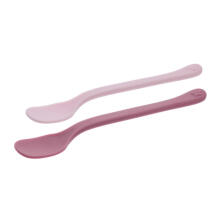 A0692 SET OF FLAT SPOONS 2PCS PINK