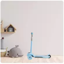 Ricokids Scooter Led Art.765003 Blue  Детский выcококачественный самокат со световыми эффектами