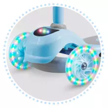 Ricokids Scooter Led Art.765003 Blue  Детский выcококачественный самокат со световыми эффектами