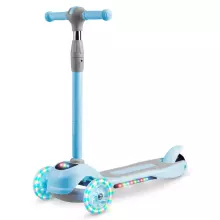 Ricokids Scooter Led Art.765003 Blue  Детский выcококачественный самокат со световыми эффектами