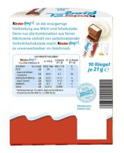 Kinder Chocolate Art.107307  piena šokolāde bērniem, 210g