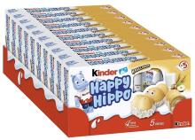 Kinder Happy Hippo Art.243678 cepumi ar šokolādes un piena pildījumu x5 103.5g