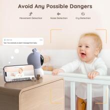 La bebe™ Accessories  Smart Baby Monitor  Art.243702 Digitālais bērnu videomonitors