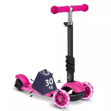 Ricokids Buggy Art.243744 Pink  Трехколесный самокат