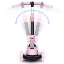 Ricokids Cubi Art.243745 Pink  Bērnu trīsriteņu skrejritenis 2 vienā