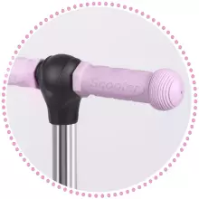 Ricokids Cubi Art.243745 Pink  Bērnu trīsriteņu skrejritenis 2 vienā
