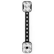 Ricokids Strap Lock Art.7798202 Black  Skapja,/ledusskapja atvilktnes aizsardzība,6 gab