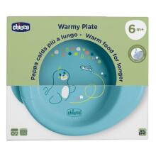 179060 TURQUOISE HEATED PLATE 6+
