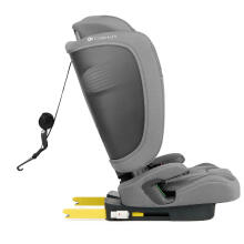KINDERKRAFT FIX2GO i-Size autokrēsliņš 76-150cm pelēks