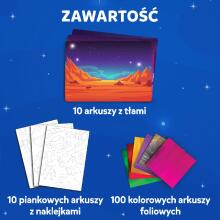 TREFL 62603 Skillmatics folijas rotaļu komplekts "Izklaides kosmoss"