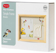 Tiny Love Simple Frame Wooden Art.244157 komplekts mazuļa pēdiņu vai rociņu nospieduma izveidošanai
