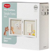 Tiny Love Simple Frame Art.244158 komplekts mazuļa pēdiņas vai rociņas nospieduma izveidošanai