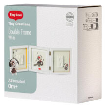 Tiny Love Double Frame Art.244159 White Рамочка тройная для изготовления слепка