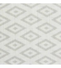 Womar Cotton Art.P-026 Grey Rhombuses Высококачественная  пелёнка из хлопка