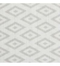 Womar Cotton Art.P-026 Grey Rhombuses Высококачественная  пелёнка из хлопка