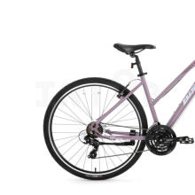 Tūrisma velosipēds Bisan 28 TRX8200-23 City Lady Violēts/balts (Rata izmērs: 28" Rāmja izmērs: S)