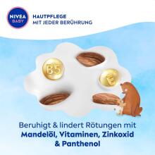 Nivea Almond Oil Nappy Cream Art.244260  Защитный крем под подгузник с миндальным маслом 75мл