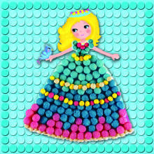 Игра PlayMais мозаика 2300, Dream Princess