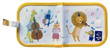Мини-книга Jaq Jaq Bird с неразмазывающимися мелками, Лев