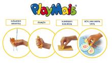 PlayMais spēle mozaīka 1600, pasteļkrāsas
