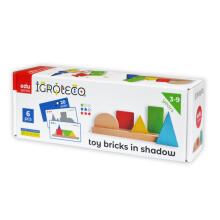 Igroteco деревянная геометрическая фигура игра с тенью