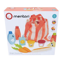 Mentari Iepirkumu soma ar pārtikas produktiem