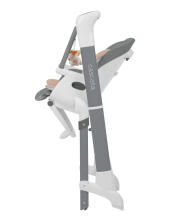 Carrello Cascata Art.CRL-10303/1 Space Grey Daudzfunkcionālais barošanas krēsliņš 3 in1