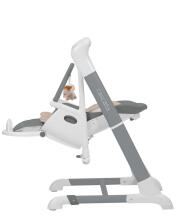 Carrello Cascata Art.CRL-10303/1 Space Grey Daudzfunkcionālais barošanas krēsliņš 3 in1