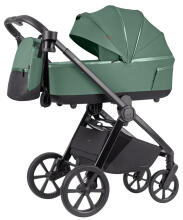 Bērnu ratiņi 2in1 CARRELLO Omega Plus CRL-6540/1 2025 Nova Green